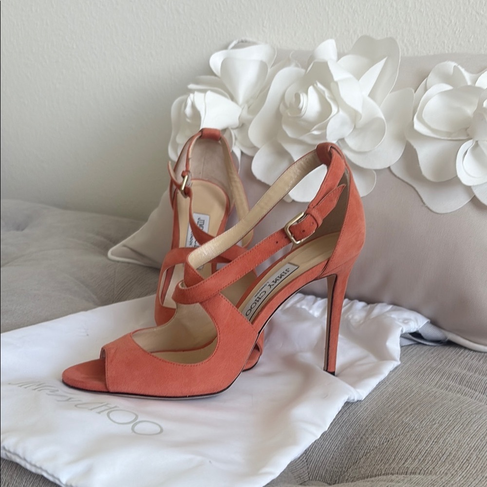 Jimmy Choo Women's Orange Heels